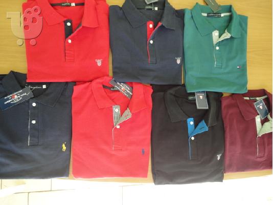 πωλουνται  μπλουζες πολο ,πικε.ralph lauren,Gant,tommy hilfiger,lacoste....